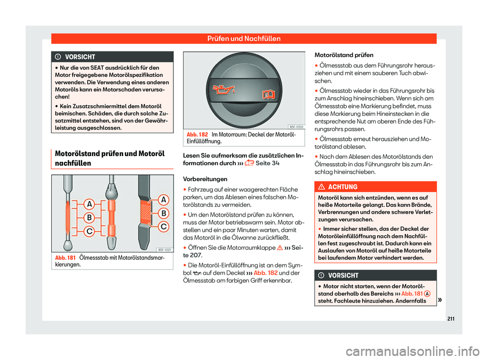 Seat Mii electric 2018 Betriebsanleitung (in German) Pr Seat Mii electric 2018 Betriebsanleitung (in German) Pr