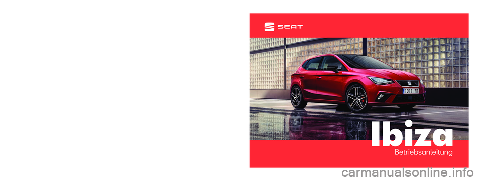 Seat Ibiza 2020  Betriebsanleitung (in German) 