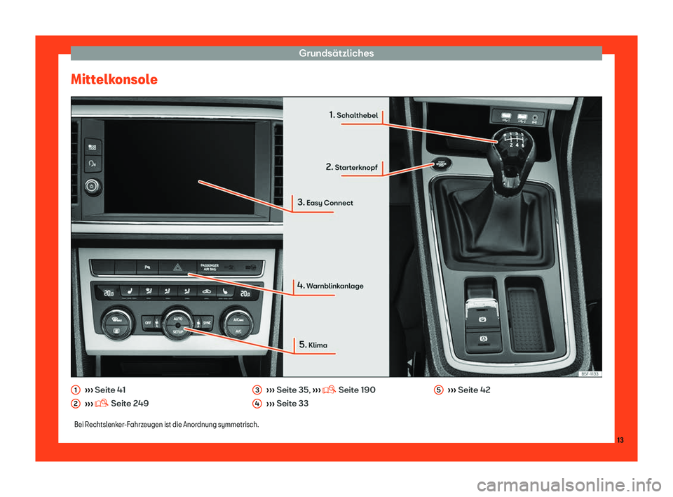 Seat Leon Sportstourer 2018  Betriebsanleitung (in German) Grunds