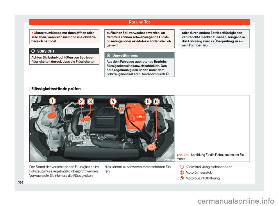 Seat Arona 2018  Betriebsanleitung (in German) Rat und Tat

