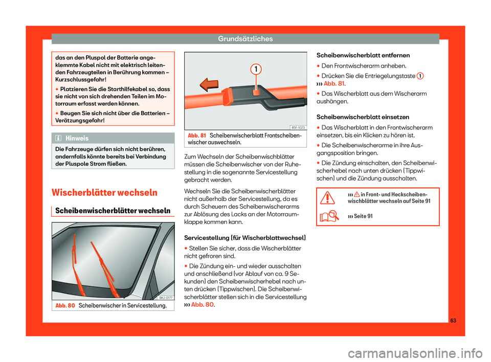 Seat Arona 2018  Betriebsanleitung (in German) Grunds