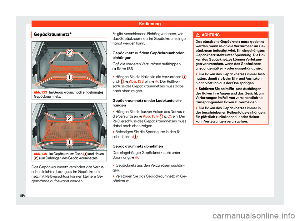 Seat Ateca 2020  Betriebsanleitung (in German) Bedienung
Gep