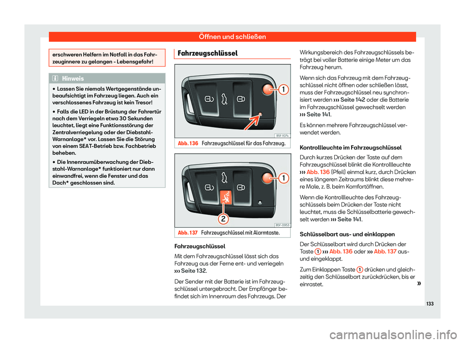 Seat Ateca 2018  Betriebsanleitung (in German) 