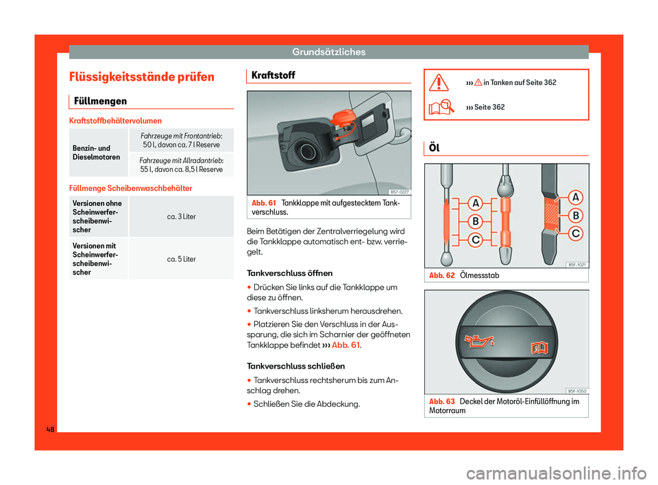 Seat Ateca 2018 Betriebsanleitung (in German) Grunds Seat Ateca 2018 Betriebsanleitung (in German) Grunds