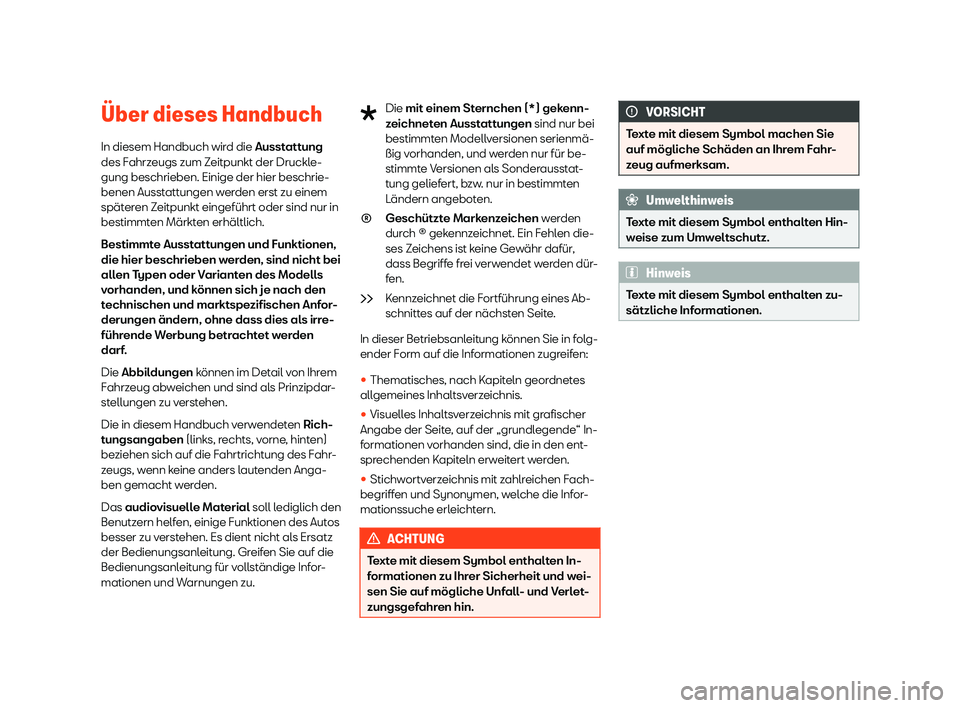 Seat Alhambra 2019  Betriebsanleitung (in German) 