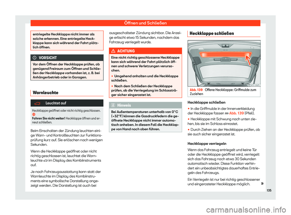 Seat Alhambra 2018  Betriebsanleitung (in German) 