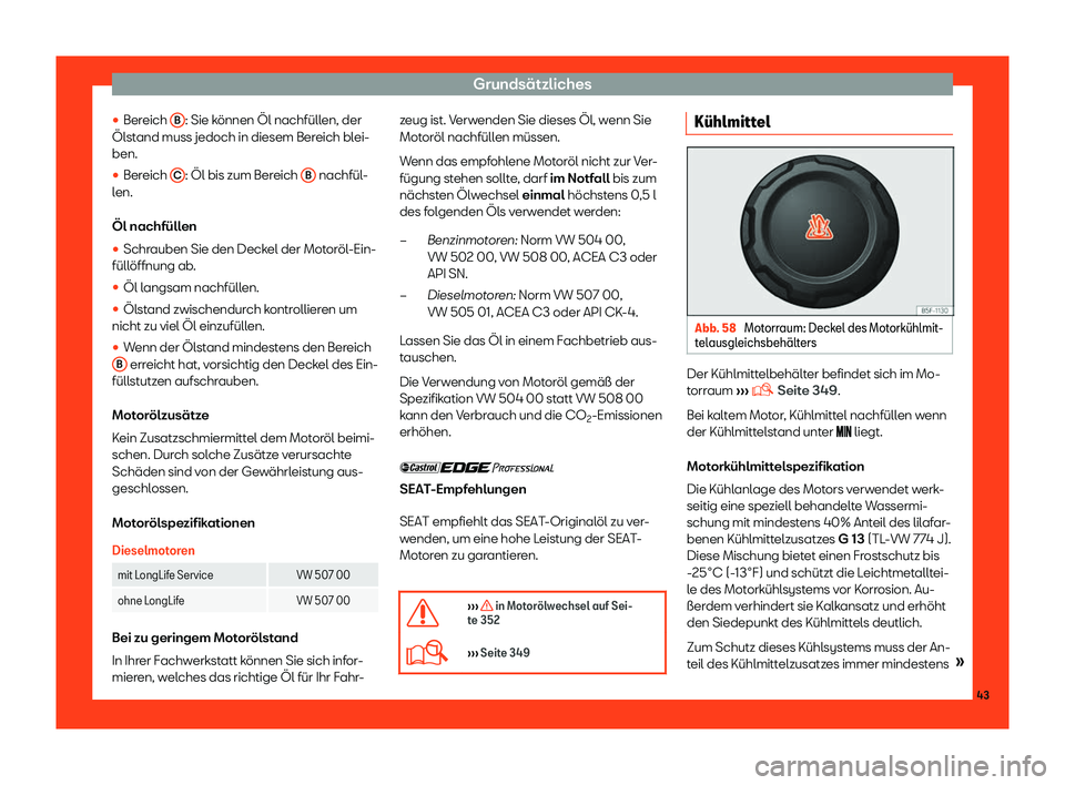 Seat Alhambra 2018 Betriebsanleitung (in German) Grunds Seat Alhambra 2018 Betriebsanleitung (in German) Grunds