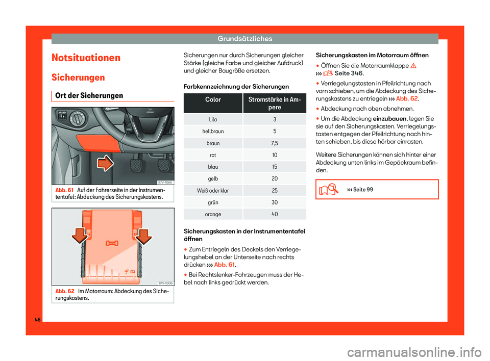 Seat Alhambra 2018 Betriebsanleitung (in German) Grunds Seat Alhambra 2018 Betriebsanleitung (in German) Grunds