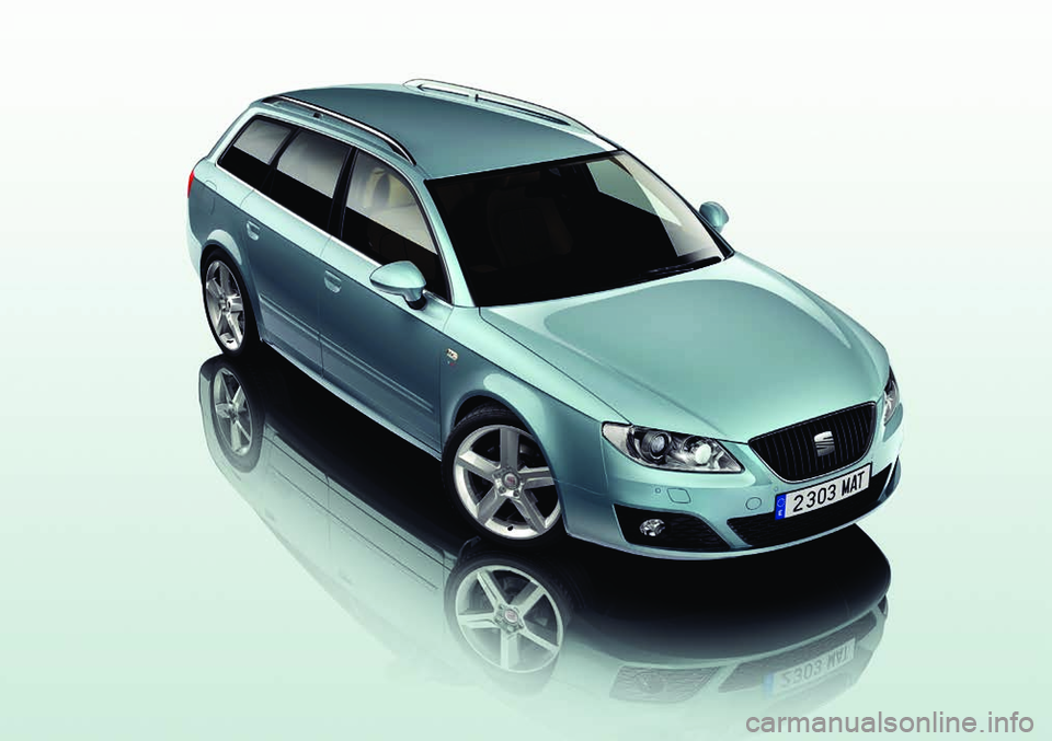 Seat Exeo ST 2010 Betriebsanleitung (in German) Seat Exeo ST 2010 Betriebsanleitung (in German)