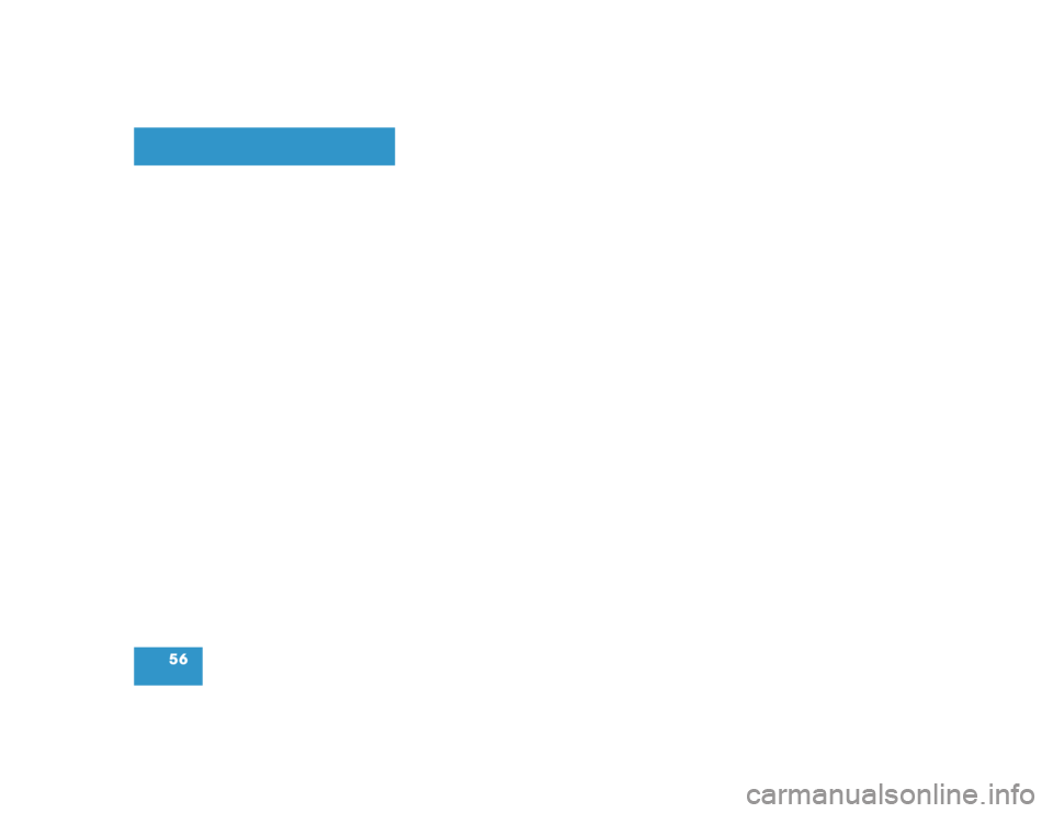 MERCEDES-BENZ S500 2004 W220 Workshop Manual 56 