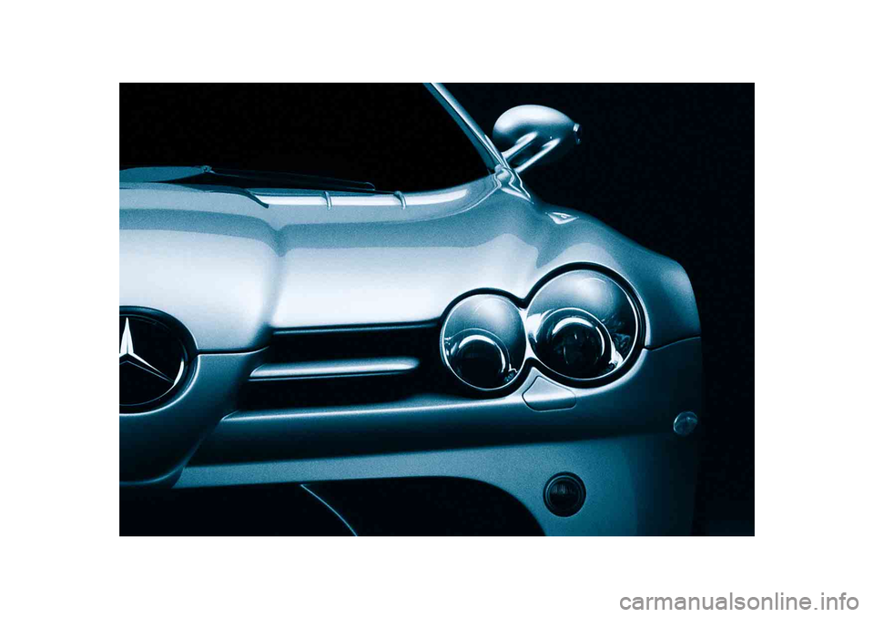 MERCEDES-BENZ SLR 2005 R199 Owners Guide 