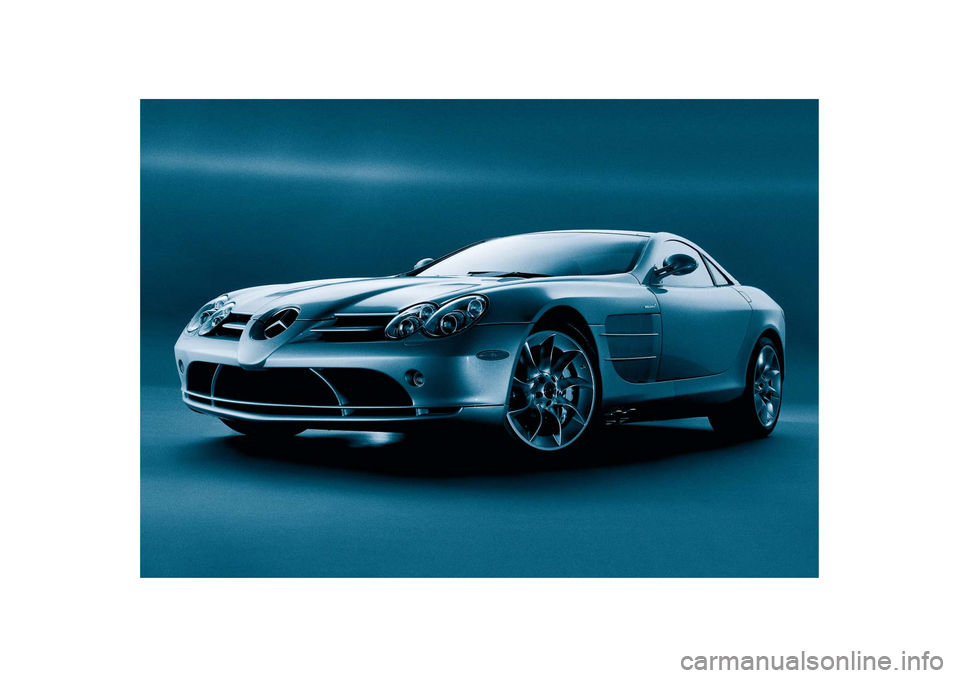 MERCEDES-BENZ SLR 2006 R199 Owners Manual MERCEDES-BENZ SLR 2006 R199 Owners Manual