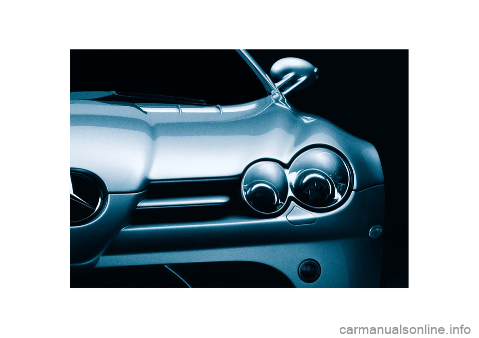 MERCEDES-BENZ SLR 2006 R199 Owners Guide 