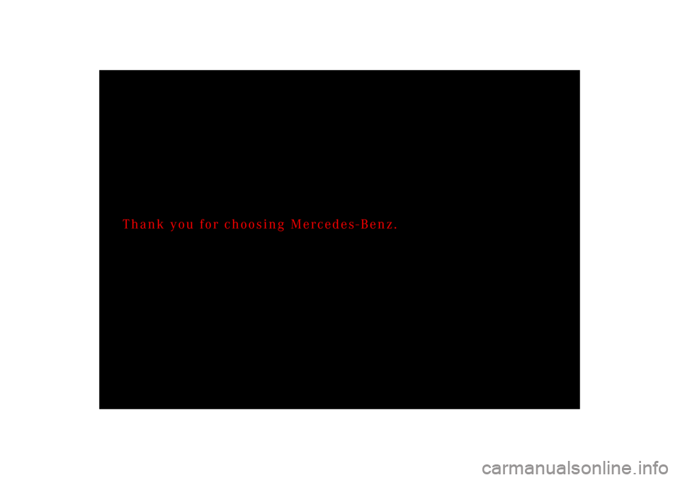 MERCEDES-BENZ SLR 2006 R199 Owners Manual Thank you for choosing Mercedes-Benz. MERCEDES-BENZ SLR 2006 R199 Owners Manual Thank you for choosing Mercedes-Benz.
