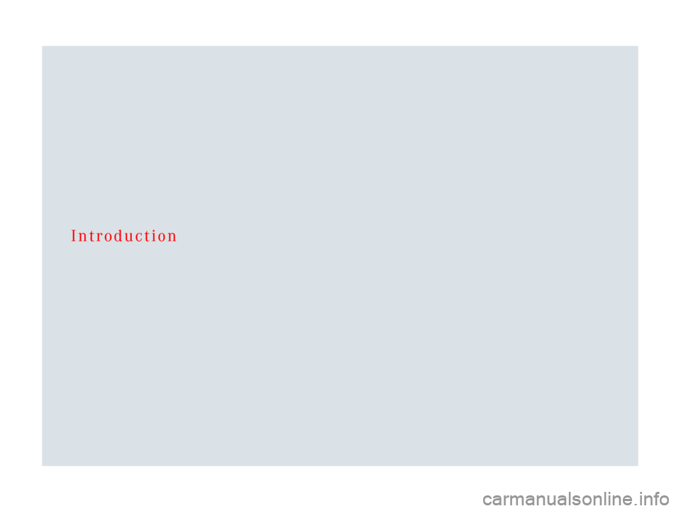 MERCEDES-BENZ SLR 2007 R199 User Guide Introduction 
