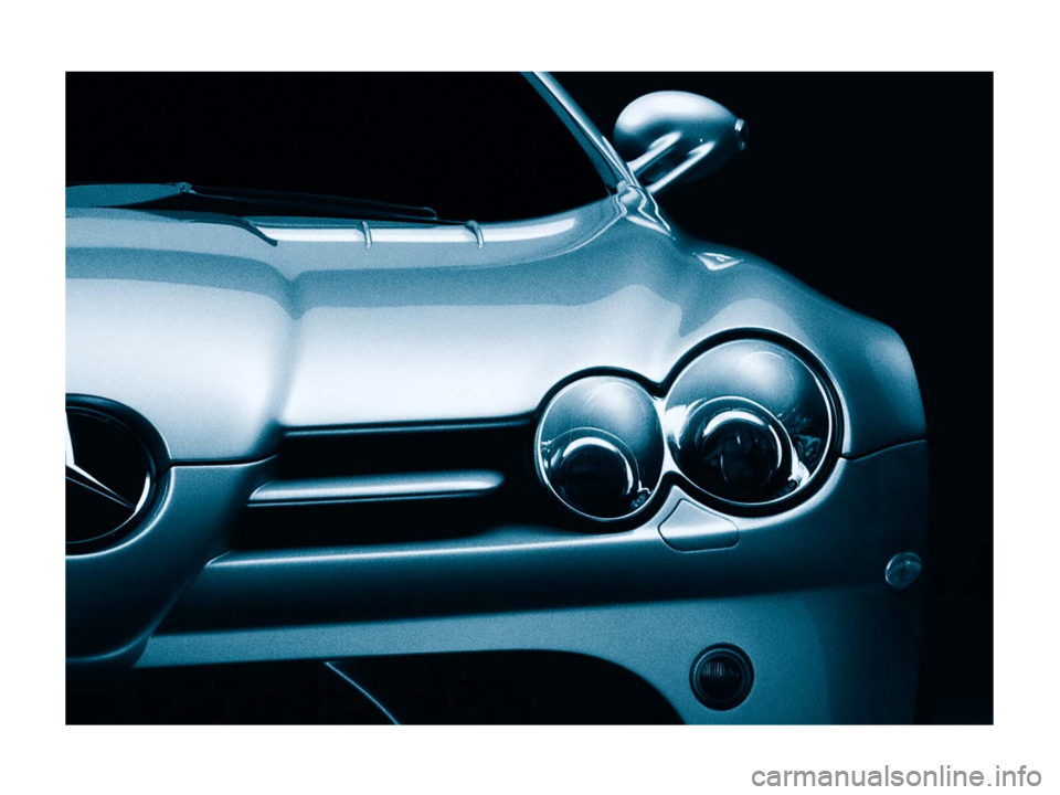MERCEDES-BENZ SLR 2007 R199 Owners Guide 