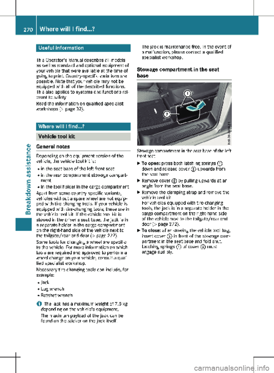 MERCEDES-BENZ METRIS 2020 MY20 Operator’s Manual Useful information
This Operator's Manual describes all models
as well as standard and optional equipment of
your vehicle that were available at the time of
going to print. Country-specific variat MERCEDES-BENZ METRIS 2020 MY20 Operator’s Manual Useful information
This Operator's Manual describes all models
as well as standard and optional equipment of
your vehicle that were available at the time of
going to print. Country-specific variat
