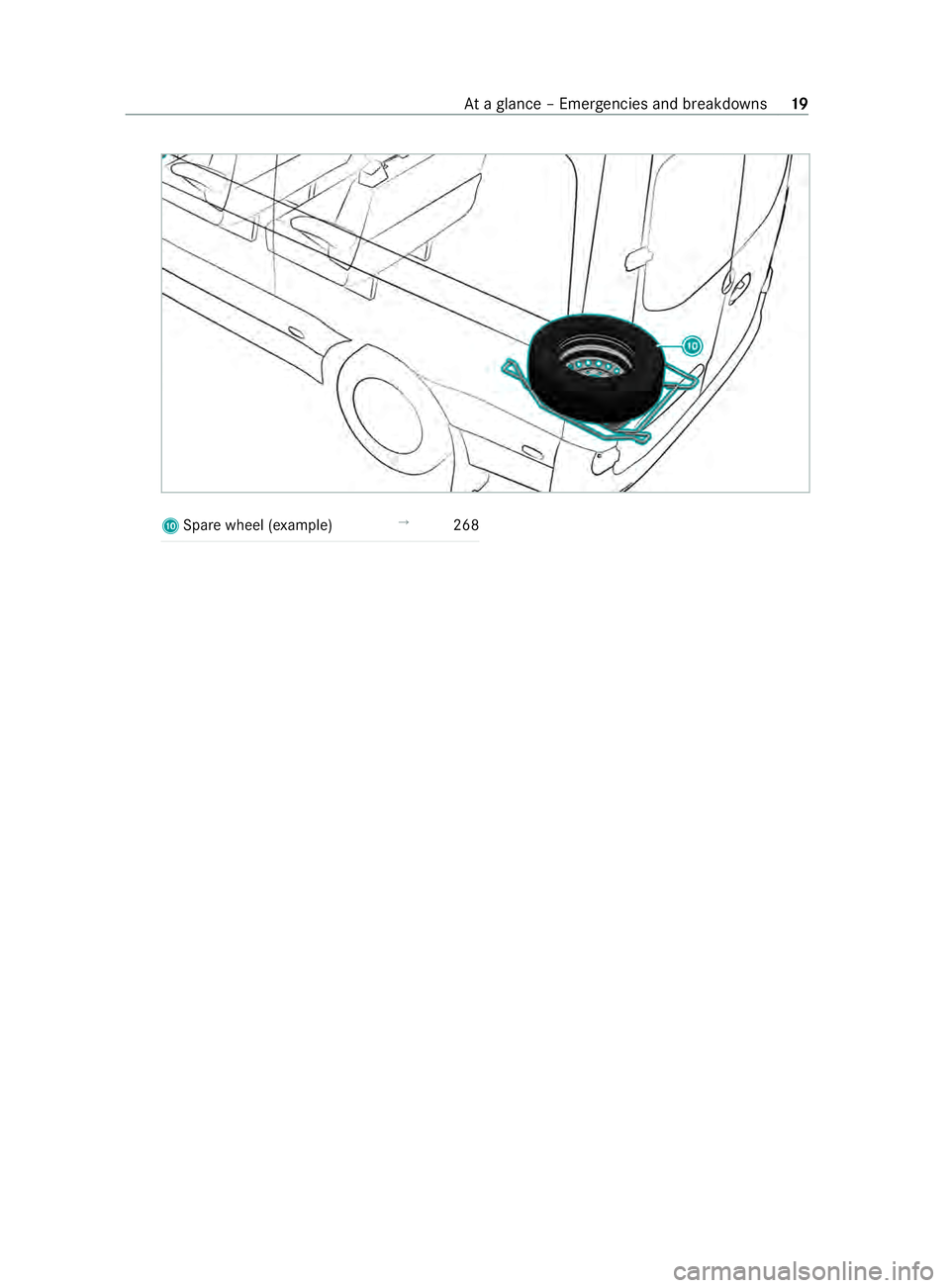 MERCEDES-BENZ SPRINTER 2020 MY20 with 7” screen A
Spa rewheel (e xample) →
268 At
ag lanc e–E merg encies an dbreak downs 19 MERCEDES-BENZ SPRINTER 2020 MY20 with 7” screen A
Spa rewheel (e xample) →
268 At
ag lanc e–E merg encies an dbreak downs 19