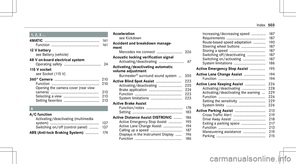 MERCEDES-BENZ GLS COUPE 2020 Owners Manual 1,
2, 3...
4MA TIC...................................................... 161
Fu nctio n<0011001100110011001100110011001100110011001100110011001100110011
001100110011001100110011001100110011> <00110011 MERCEDES-BENZ GLS COUPE 2020 Owners Manual 1,
2, 3...
4MA TIC...................................................... 161
Fu nctio n<0011001100110011001100110011001100110011001100110011001100110011
001100110011001100110011001100110011> <00110011