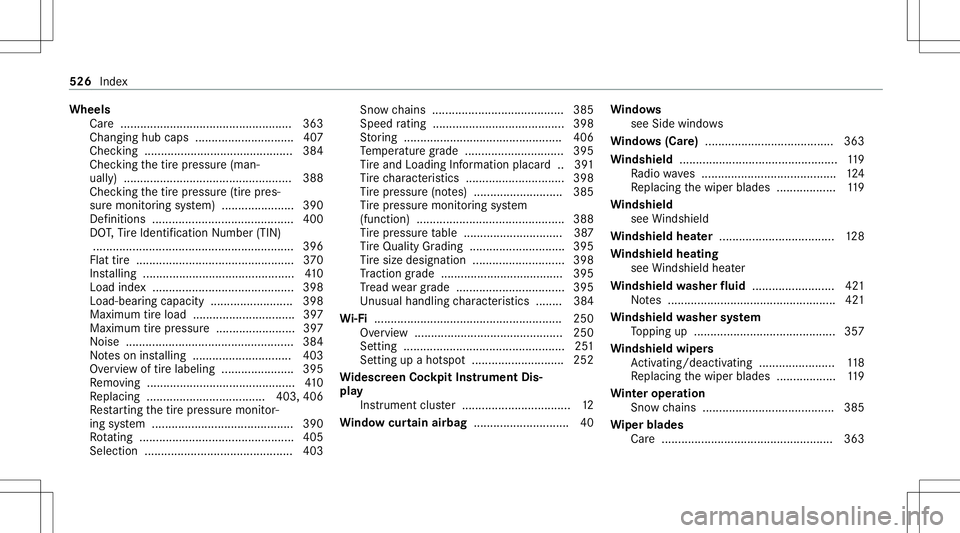 MERCEDES-BENZ G-CLASS 2020  Owners Manual Wheel
s
Ca re <0011001100110011001100110011001100110011001100110011001100110011
0011001100110011001100110011001100110011001100110011001100110011
0011001100110011001100110011001100110011001100110011001