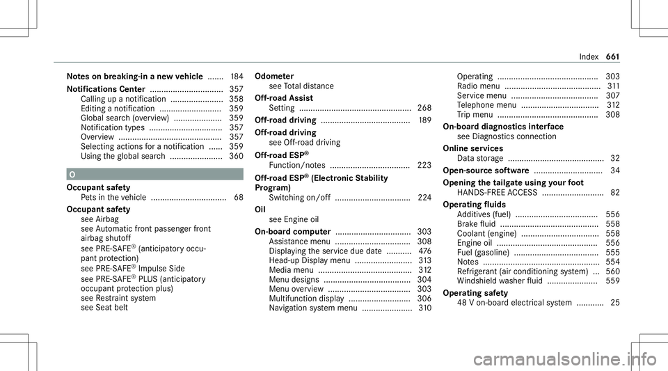 MERCEDES-BENZ GLS SUV 2020 Owners Manual No
teson breaking-in ane wve hicl e...... .184
No tificatio nsCenter <0011001100110011001100110011001100110011001100110011001100110011
001100110011001100110011> ..........357
Ca lling upano tifica tio MERCEDES-BENZ GLS SUV 2020 Owners Manual No
teson breaking-in ane wve hicl e...... .184
No tificatio nsCenter <0011001100110011001100110011001100110011001100110011001100110011
001100110011001100110011> ..........357
Ca lling upano tifica tio