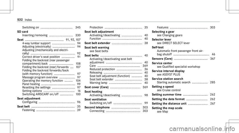 MERCEDES-BENZ E-CLASS CABRIOLET 2020 Owners Manual Swi
tching on<0011001100110011001100110011001100110011001100110011001100110011
0011001100110011001100110011001100110011001100110011001100110011
0011001100110011001100110011> 345
SD card
Inse rting/ re MERCEDES-BENZ E-CLASS CABRIOLET 2020 Owners Manual Swi
tching on<0011001100110011001100110011001100110011001100110011001100110011
0011001100110011001100110011001100110011001100110011001100110011
0011001100110011001100110011> 345
SD card
Inse rting/ re