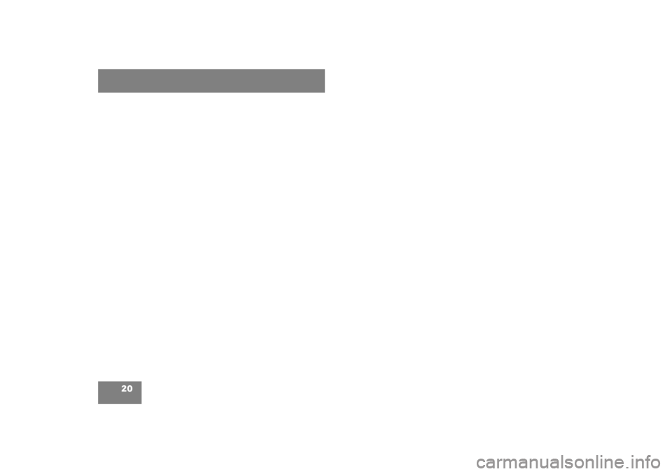 MERCEDES-BENZ E550 4MATIC 2007 W211 Owners Guide 20 