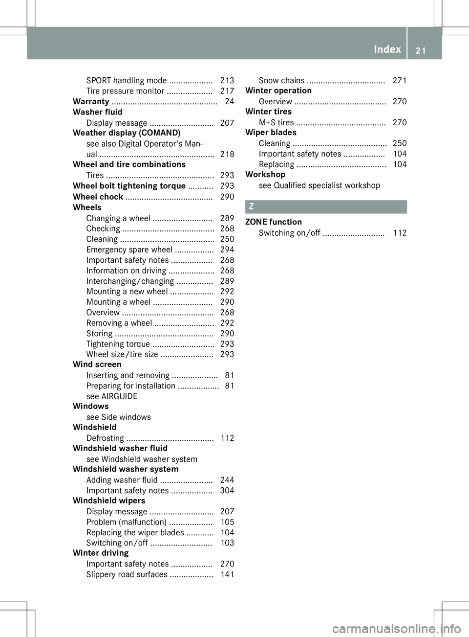 MERCEDES-BENZ SLC ROADSTER 2020 Owners Guide SPOR
Thandling mod e.<0011001100110011001100110011001100110011001100110011001100110011
00110011[ 213
Ti re pre ssu remoni tor<0011001100110011001100110011001100110011001100110011001100110011
001100110 MERCEDES-BENZ SLC ROADSTER 2020 Owners Guide SPOR
Thandling mod e.<0011001100110011001100110011001100110011001100110011001100110011
00110011[ 213
Ti re pre ssu remoni tor<0011001100110011001100110011001100110011001100110011001100110011
001100110