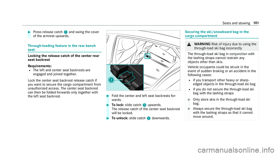 MERCEDES-BENZ AMG GT 4-DOOR COUPE 2019 Owners Manual #
Press release catch1 and swin gth eco ver
of thear mr estupw ards. Thr
ough-load ingfeatur ein there ar ben ch
seat Loc
king there lease catchof thecent errear
seat backres t
Re quirement s:
R The l MERCEDES-BENZ AMG GT 4-DOOR COUPE 2019 Owners Manual #
Press release catch1 and swin gth eco ver
of thear mr estupw ards. Thr
ough-load ingfeatur ein there ar ben ch
seat Loc
king there lease catchof thecent errear
seat backres t
Re quirement s:
R The l