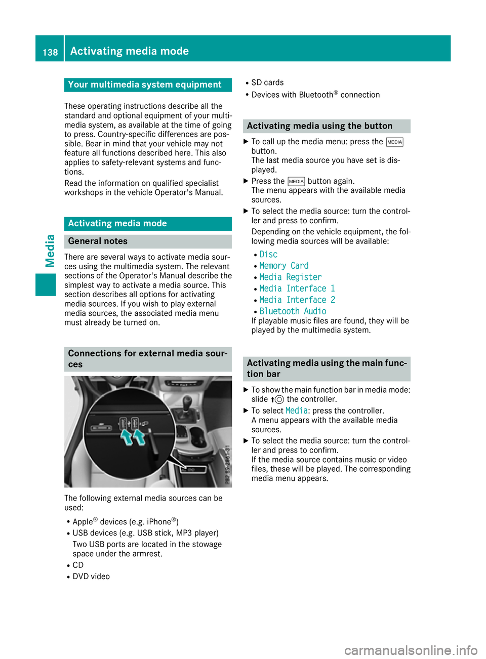 MERCEDES-BENZ C-CLASS CABRIOLET 2018 COMAND Manual Your multimediasyste mequipment
These operatin ginstruction sdescribe all th e
standar dan doptional equipment of your multi-
media system, as available at th etime of going
to press. Country-specifi MERCEDES-BENZ C-CLASS CABRIOLET 2018 COMAND Manual Your multimediasyste mequipment
These operatin ginstruction sdescribe all th e
standar dan doptional equipment of your multi-
media system, as available at th etime of going
to press. Country-specifi