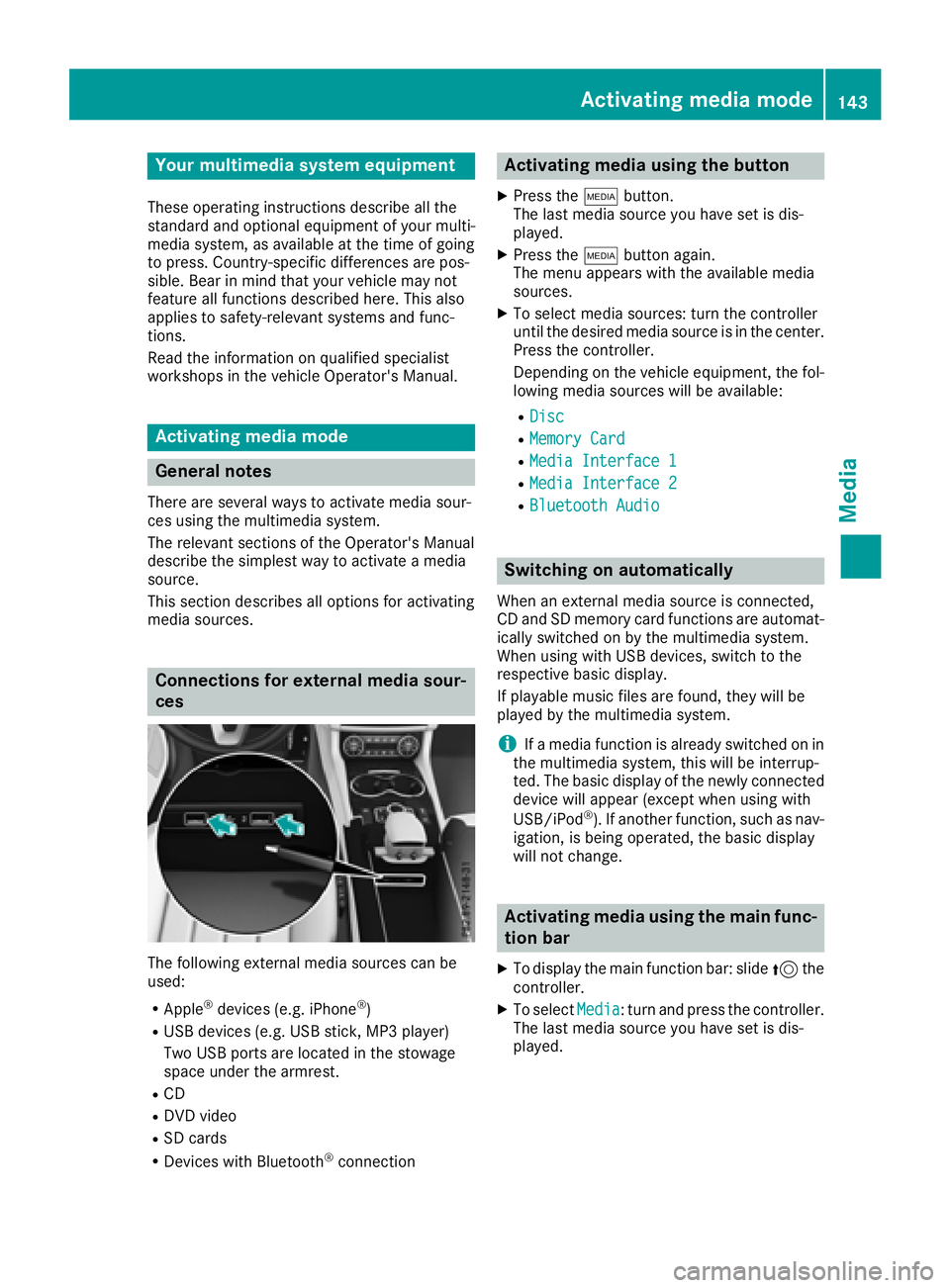 MERCEDES-BENZ G-CLASS 2018 COMAND Manual Your multimediasyste mequipment
These operatin ginstruction sdescribe all th e
standar dan doptional equipment of your multi-
media system, as available at th etime of going
to press. Country-specifi MERCEDES-BENZ G-CLASS 2018 COMAND Manual Your multimediasyste mequipment
These operatin ginstruction sdescribe all th e
standar dan doptional equipment of your multi-
media system, as available at th etime of going
to press. Country-specifi