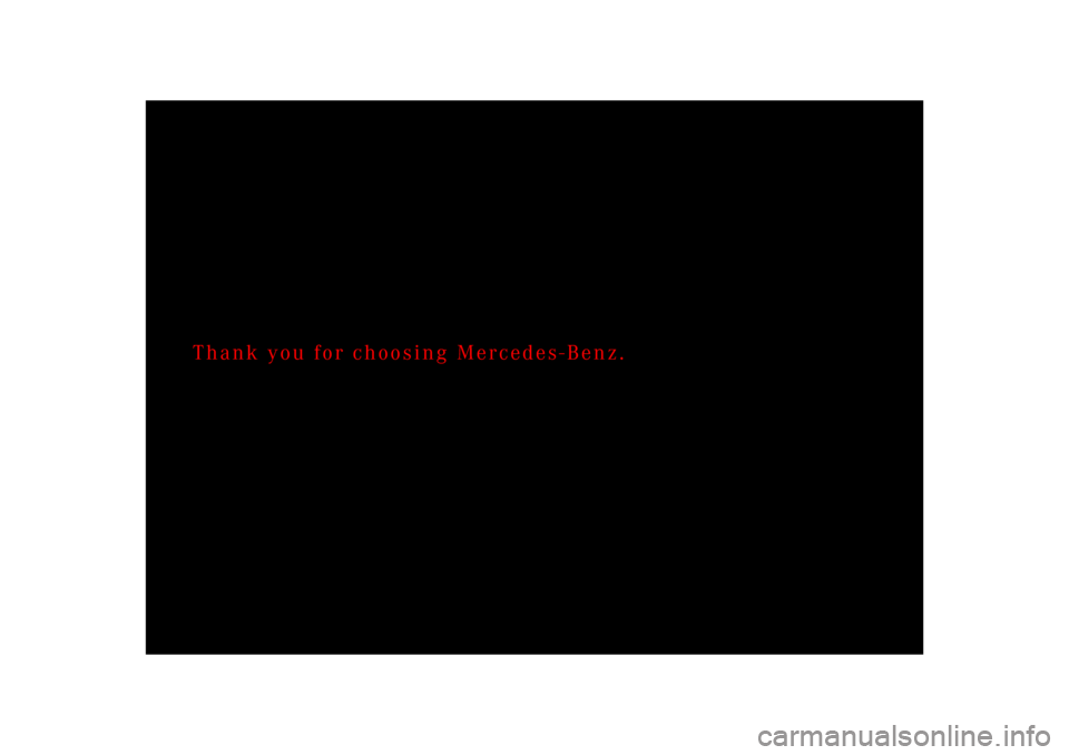 MERCEDES-BENZ SLR 2009 R199 Owners Manual Thank you for choosing Mercedes-Benz. MERCEDES-BENZ SLR 2009 R199 Owners Manual Thank you for choosing Mercedes-Benz.