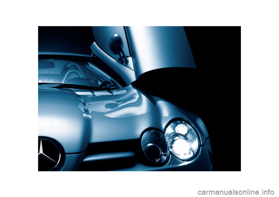 MERCEDES-BENZ SLR 2009 R199 Owners Guide 