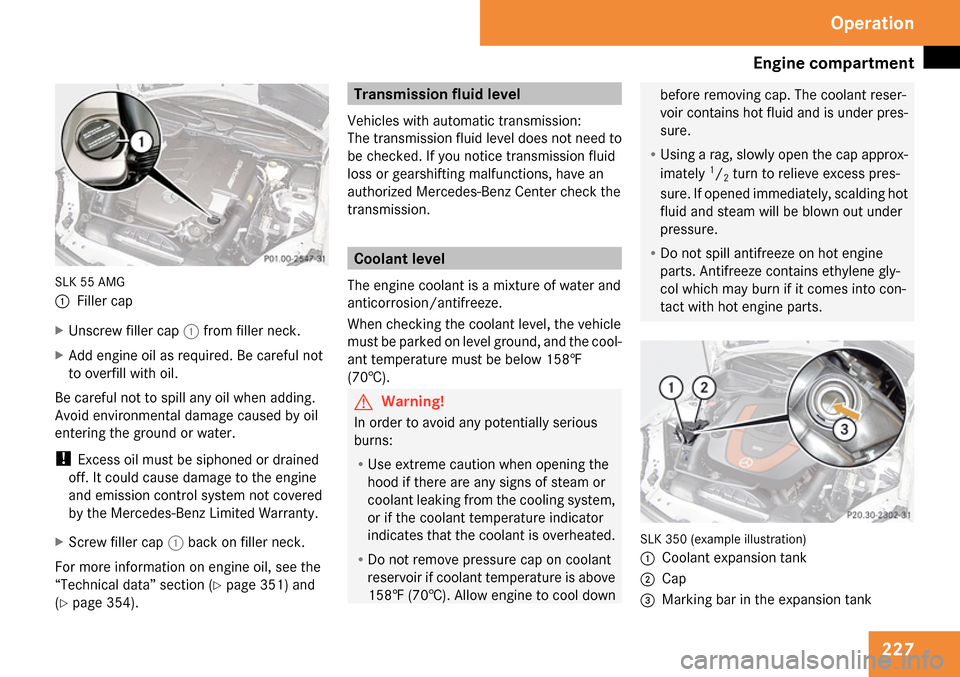 MERCEDES-BENZ SLK280 2009 R171 Owners Manual MERCEDES-BENZ SLK280 2009 R171 Owners Manual