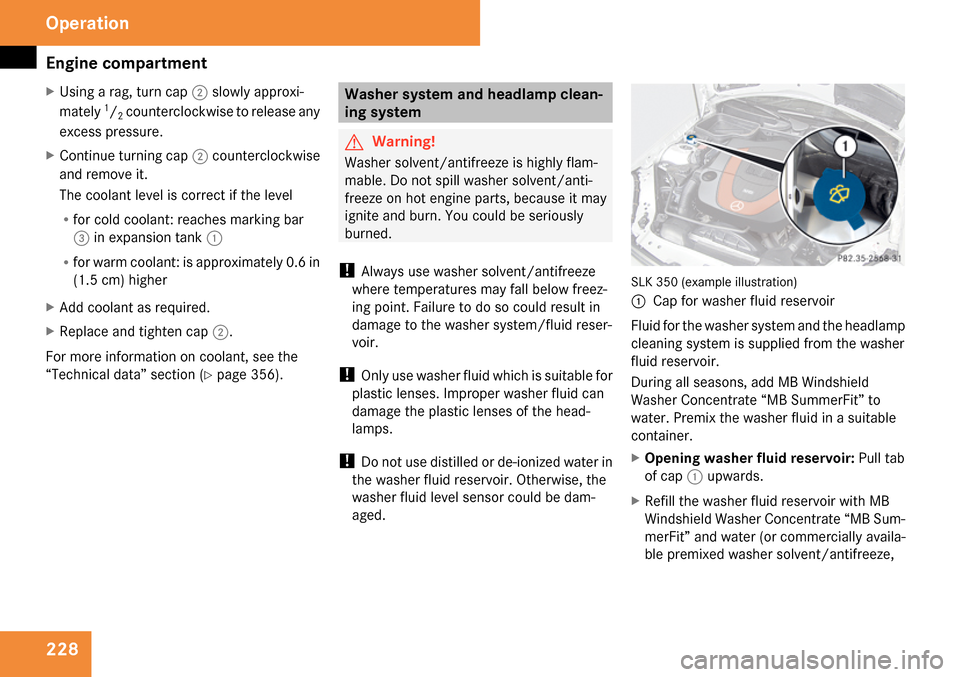 MERCEDES-BENZ SLK280 2009 R171 Owners Manual MERCEDES-BENZ SLK280 2009 R171 Owners Manual