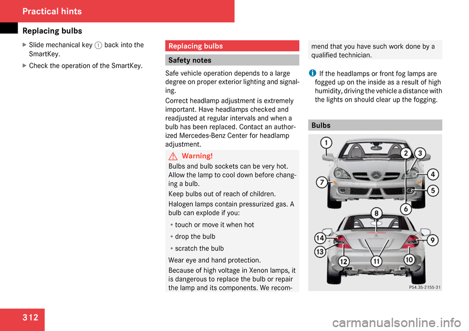MERCEDES-BENZ SLK55AMG 2009 R171 Owners Manual MERCEDES-BENZ SLK55AMG 2009 R171 Owners Manual
