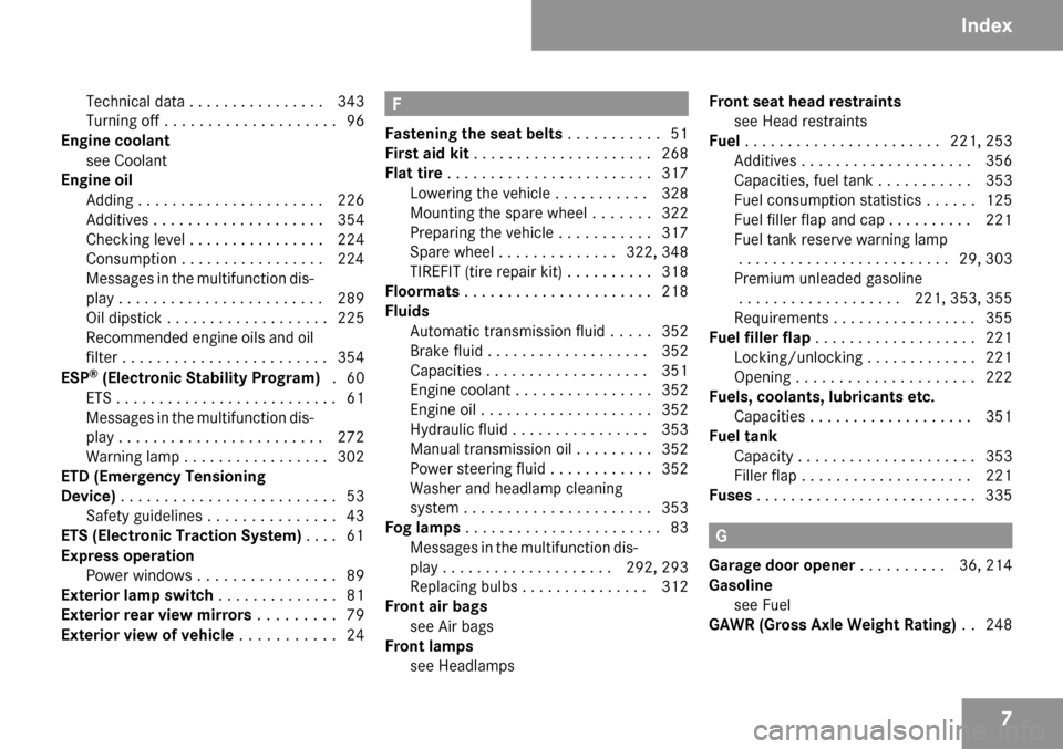 MERCEDES-BENZ SLK55AMG 2009 R171 Owners Manual 