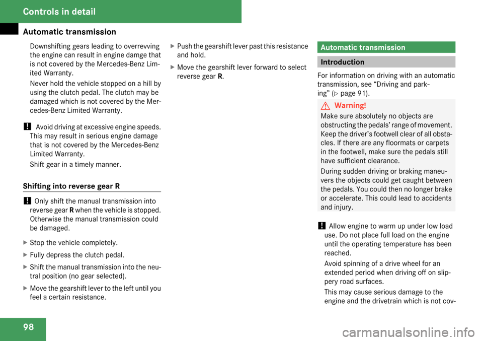 MERCEDES-BENZ SLK55AMG 2009 R171 Owners Manual 