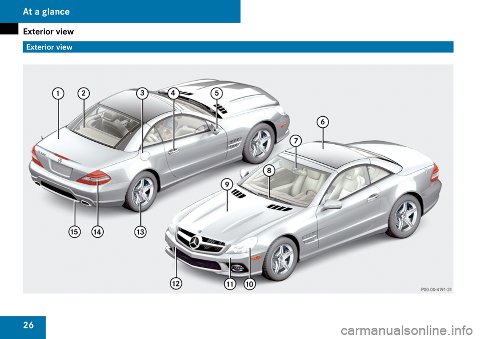 MERCEDES-BENZ SL550 2009 R230 Owners Guide 