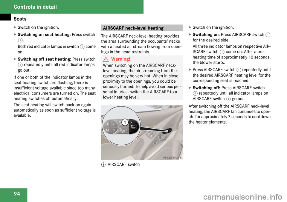MERCEDES-BENZ SL65AMG 2009 R230 Owners Manual MERCEDES-BENZ SL65AMG 2009 R230 Owners Manual