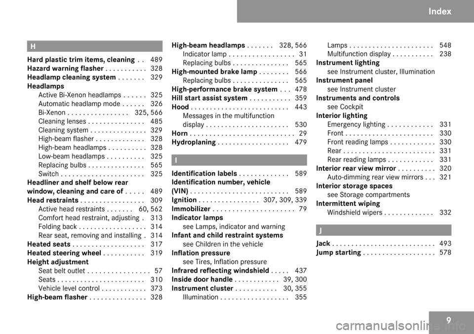 MERCEDES-BENZ S600 2009 W221 User Guide 