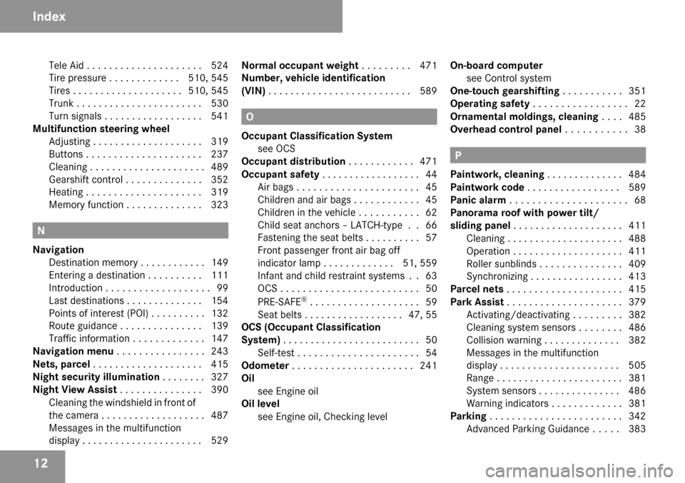 MERCEDES-BENZ S600 2009 W221 User Guide 