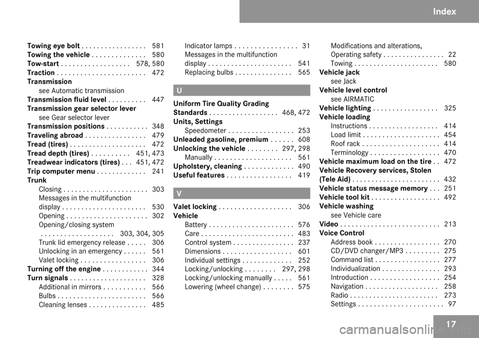 MERCEDES-BENZ S600 2009 W221 User Guide 