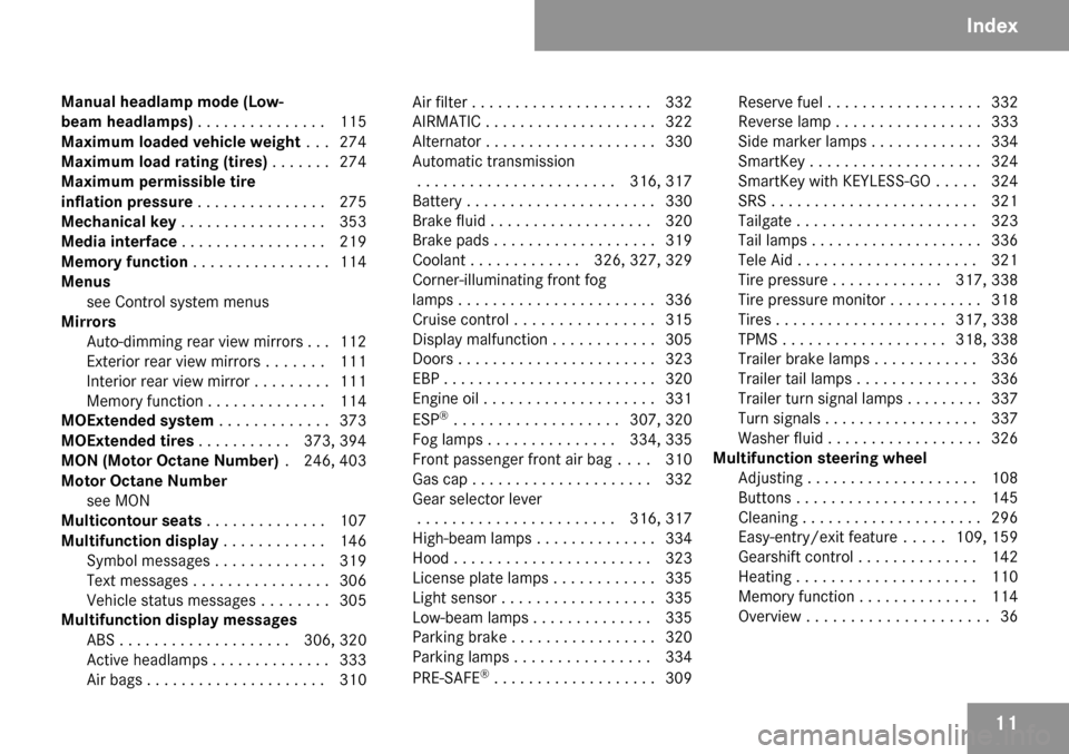 MERCEDES-BENZ R350 2009 W251 User Guide MERCEDES-BENZ R350 2009 W251 User Guide