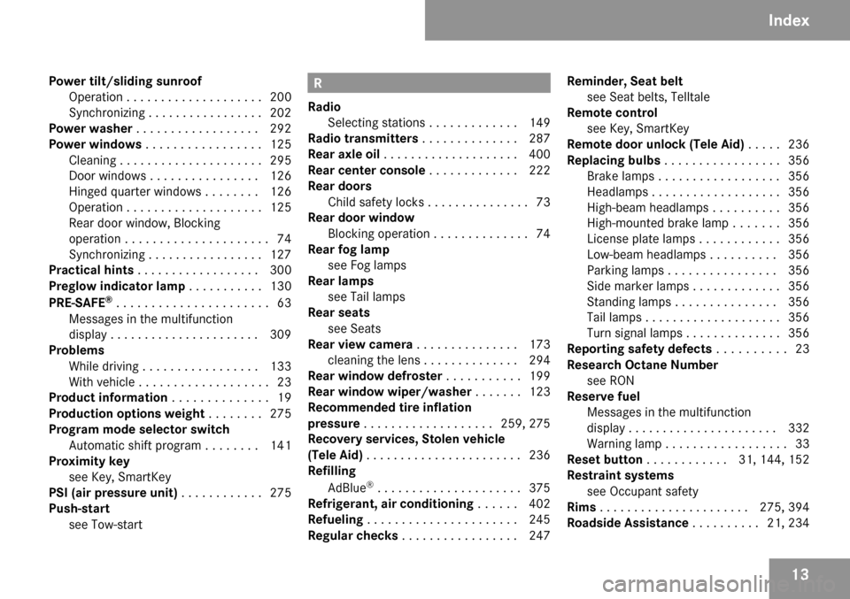 MERCEDES-BENZ R350 2009 W251 User Guide MERCEDES-BENZ R350 2009 W251 User Guide