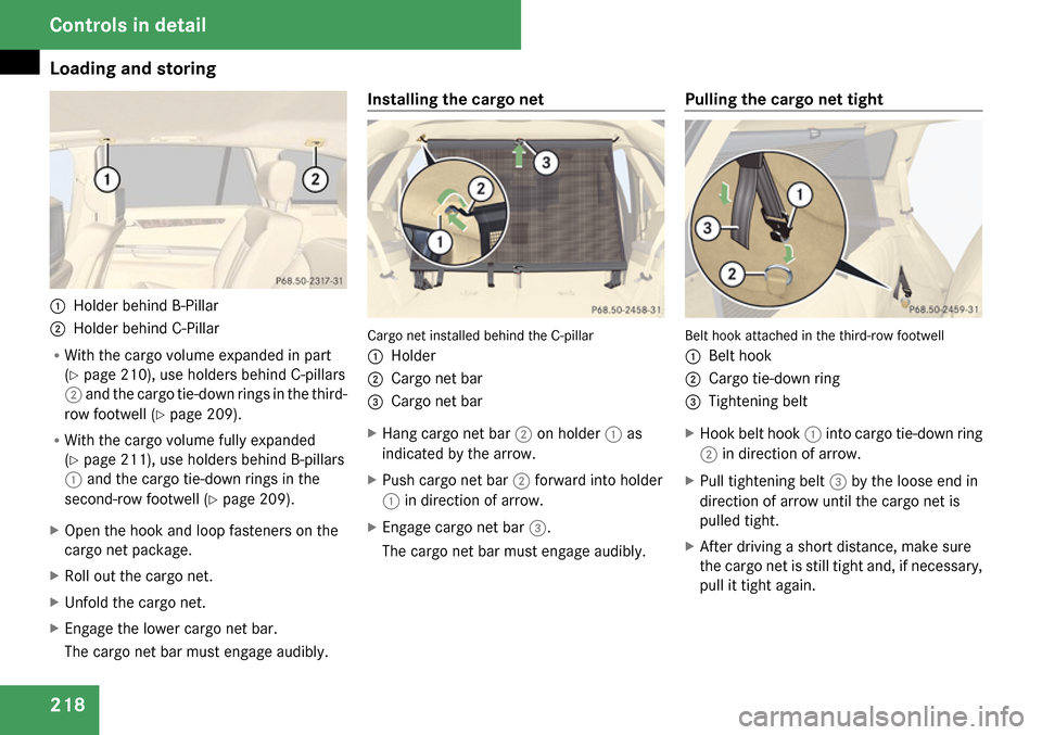 MERCEDES-BENZ R350 2009 W251 Owners Manual MERCEDES-BENZ R350 2009 W251 Owners Manual