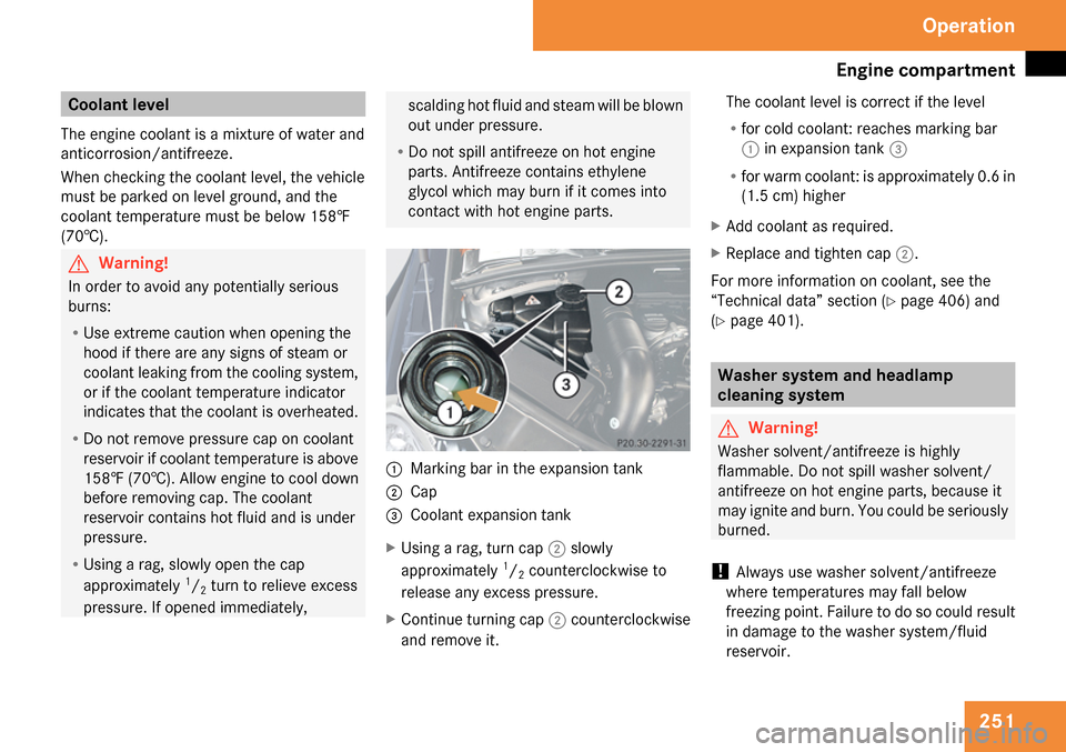 MERCEDES-BENZ R350 2009 W251 Owners Manual MERCEDES-BENZ R350 2009 W251 Owners Manual