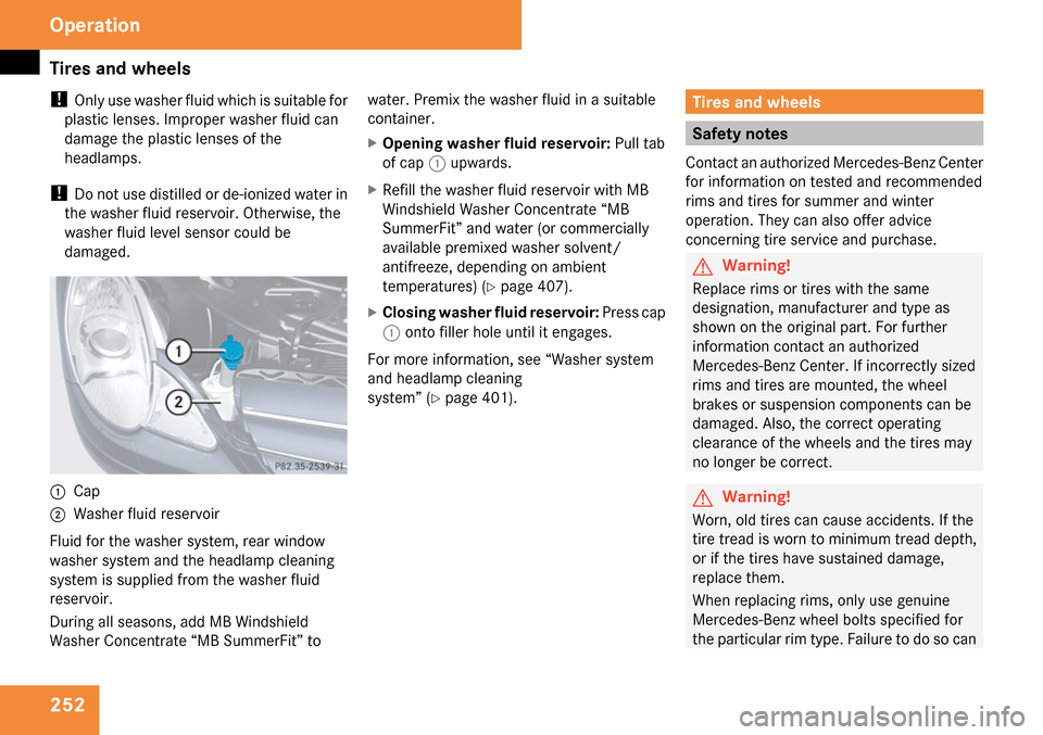 MERCEDES-BENZ R350 2009 W251 Owners Manual MERCEDES-BENZ R350 2009 W251 Owners Manual