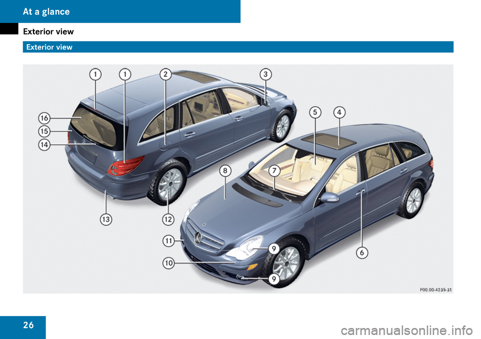 MERCEDES-BENZ R350 2009 W251 Owners Guide 