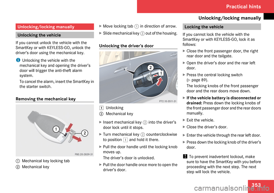 MERCEDES-BENZ R350 2009 W251 Owners Manual MERCEDES-BENZ R350 2009 W251 Owners Manual